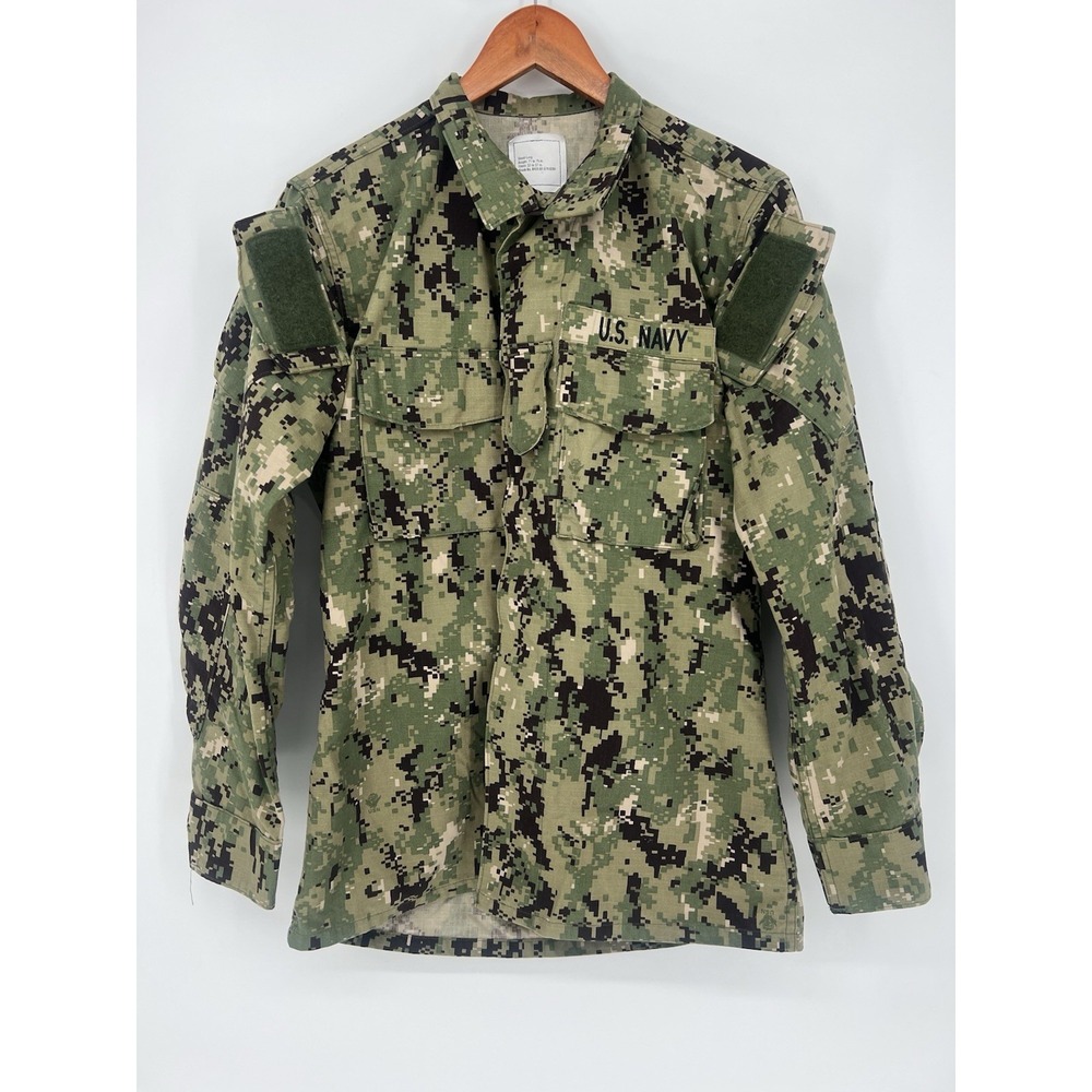 US Navy Type III Camouflage Uniform Shirt  Small Long